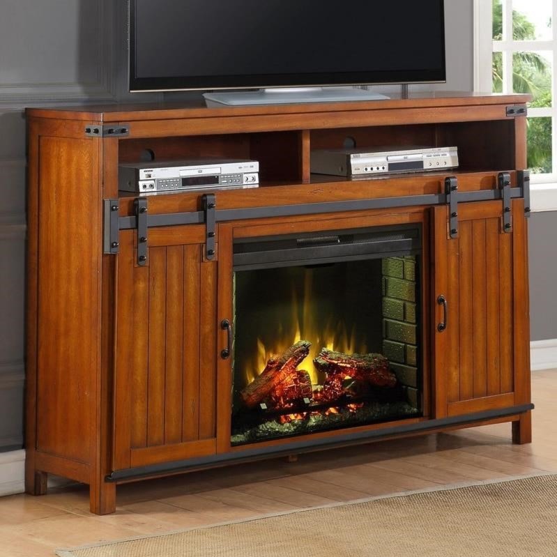 Shop for the Legends Furniture Industrial Collection Industrial Fireplace Console at Gill Brothers Furniture - Your Muncie